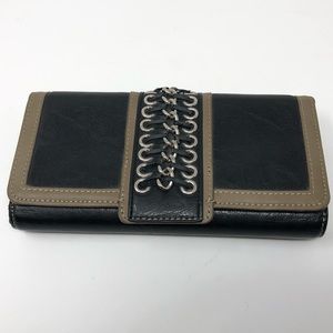 Nicole Lee Trifold Wallet Chain Corset